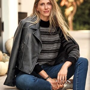 Veda Distressed Moto